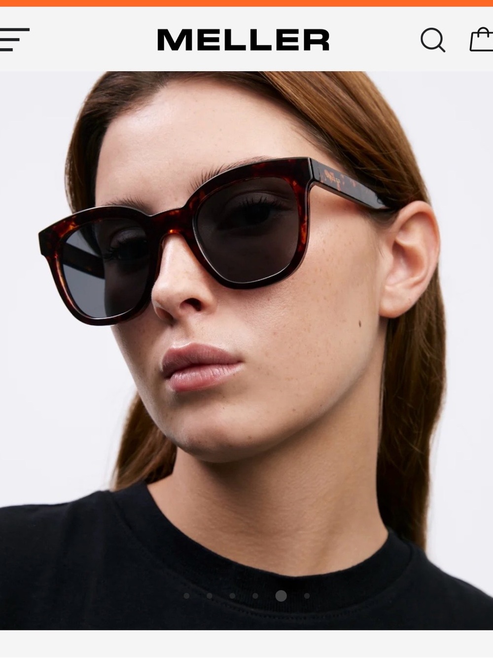 Meller MAHÉ BEST SELLER- TIGRIS CARBON Tortoiseshell Sunglasses & Case